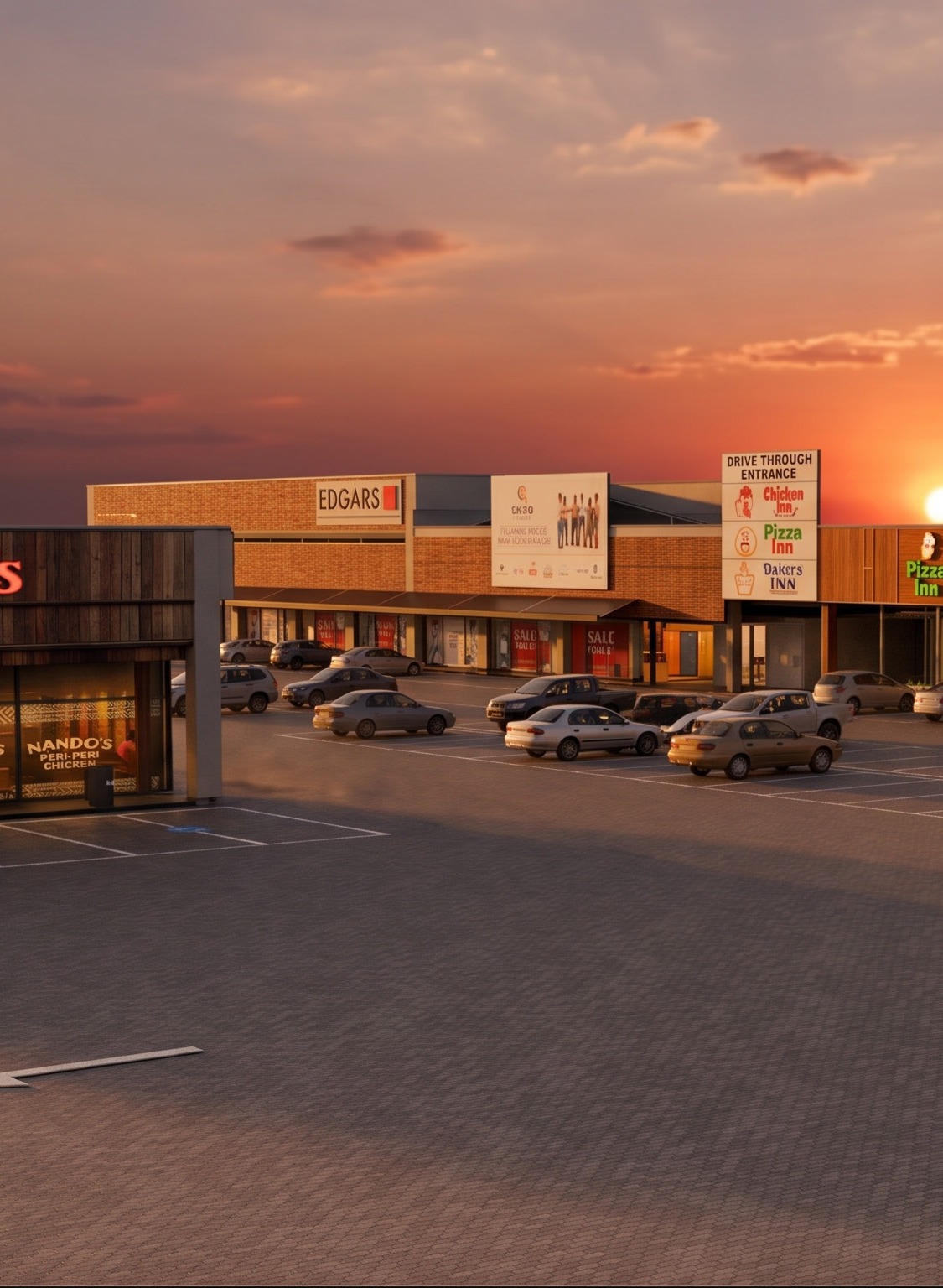 Chivhu South Circle at sunset